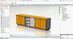 SWOOD是一款与SolidWorks集成的CAD/CAM木工家具设计软件
